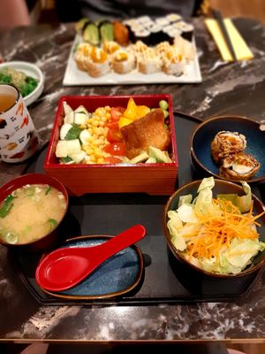 Vegan Bento at Kikuya in Stuttgart