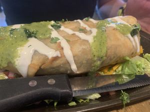 Chimichanga   at Nacho Daddy in Salt Lake City