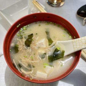 Miso soup at FU 89 in Coimbra