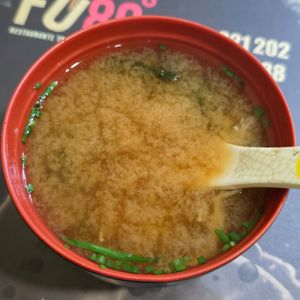 Miso soup at FU 89 in Coimbra