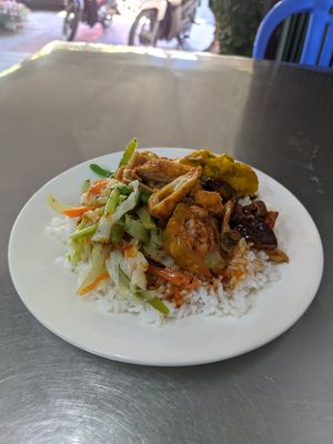 Buffet at Au Lac in Tuy Hoa