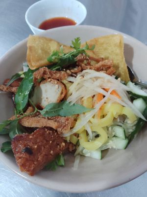 My Quang at Au Lac in Tuy Hoa