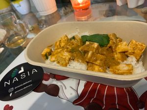 Delhi Tofu  at Nasia in Weinfelden