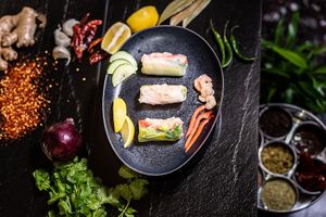 Hanoi Rolls with Shrimps at Nasia in Weinfelden