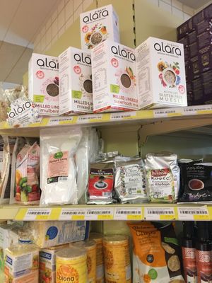 Plenty of breakfast items at Stamoulis in Kefalonia