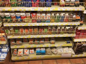 Beans and pluses  at Stamoulis in Kefalonia