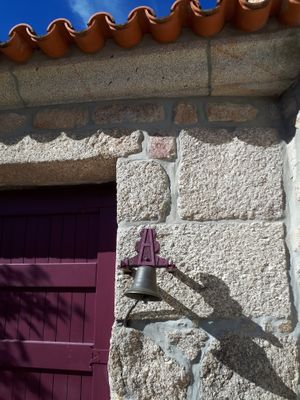 entrance door at Garden Cottage in Povoa De Lanhoso
