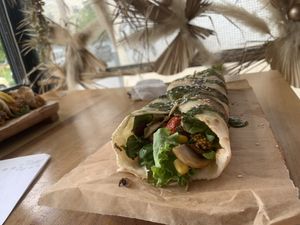 Vegan gyro   at Dren in Skopje