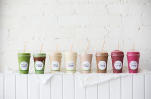 Smoothies at Bowl Me Over in Brighton