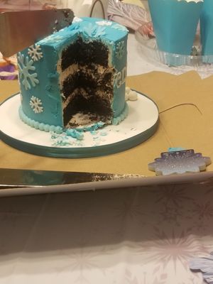 Vegan chocolate cake  at Kitty's Kakery in Killeen