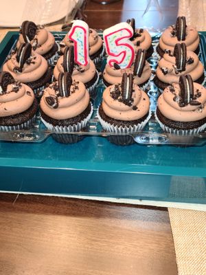 Vegan chocolate cupcakes  at Kitty's Kakery in Killeen