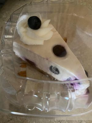 Lemon blueberry cheesecake and a dozen cupcakes!  at Kitty's Kakery in Killeen