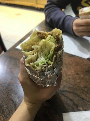 Veganes Dürüm  at Antalya Döner in Dusseldorf