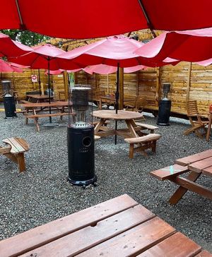 Dinning area at Euston Park in Moncton