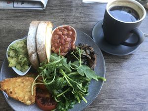 Vegan goodness at Chandler's Kitchen in Rockingham