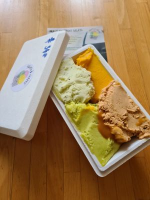 Takeaway box  at Timi Amo in Bratislava