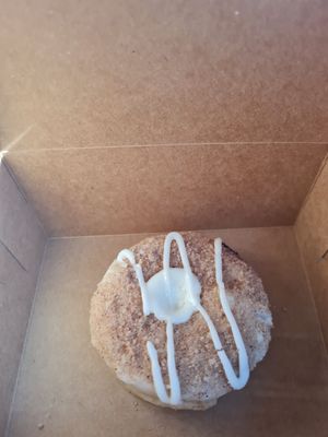 Amazing cinnamon donut!! at HaleLife Bakery in Tampa