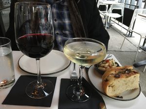 Wines & Focaccia  at Sestina in New York City