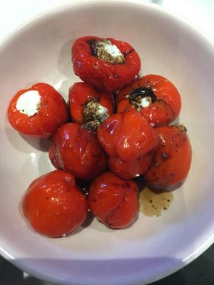 Stuffed peppers  at Sestina in New York City