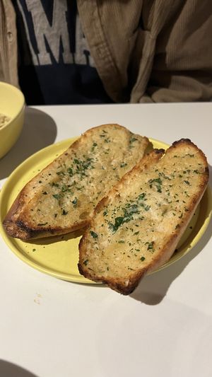 Garlic Bread - so good  at Sestina in New York City
