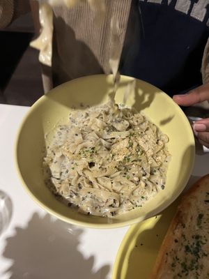 Truffle pasta- so delicious   at Sestina in New York City