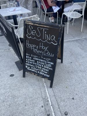 Outside   at Sestina in New York City