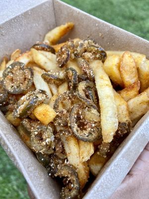 Jalapeño fries at V's Diner in Casselberry