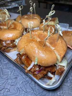 Bbq sandwich  at V's Diner in Casselberry