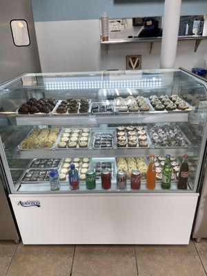 Dessert case  at V's Diner in Casselberry