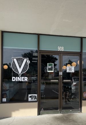 Retro dinner  at V's Diner in Casselberry