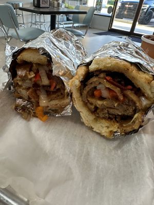 Cheesesteak  #Veganuary at V's Diner in Casselberry