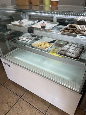 Dessert case  at V's Diner in Casselberry