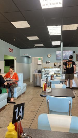 Inside   at V's Diner in Casselberry