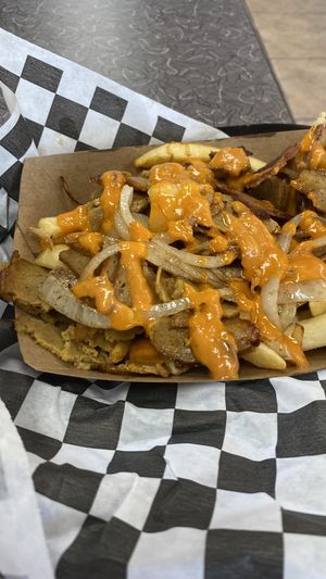 Animal style fries  at V's Diner in Casselberry