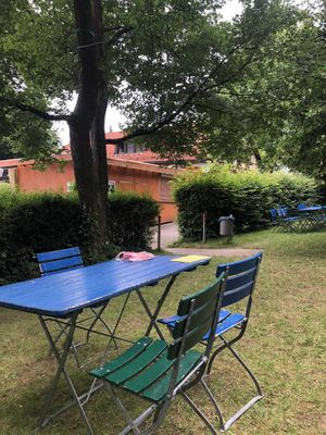 Outside  at Waldheim Heslach in Stuttgart