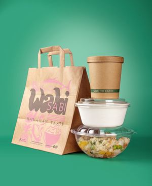 Tienen take away disponible para todos los platos. at Wabi Sabi Hawaiian Taste in Marbella