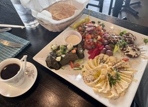 Vegetarian Platter  at Pharaohs Legacy in Fayetteville