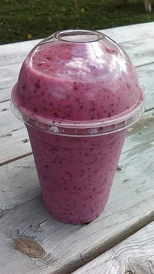 16 ounce Smoothie ordered at Bliss, October 2020. at Bliss in Red Hook