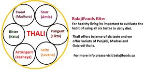 BalajiFoods.ca - Thalis at Balaji Foods in Markham