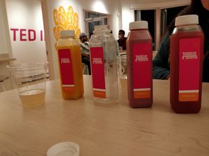 Couldn't wait... at Pataka Vegetarian Indian Food in New Haven