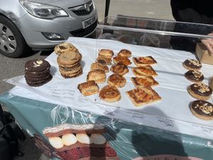 More treats and yummy things at Wimbledon Farmers Market from the Sunny Spoon    at The Sunny Spoon in North London