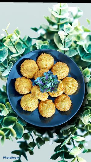 Broccoli and cauliflower fritters at Bhajiya in Surry Hills