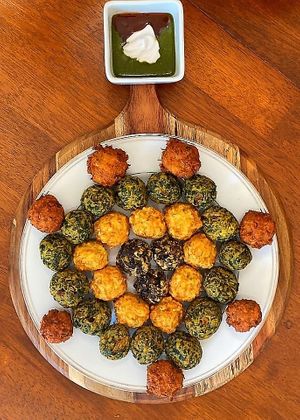 Mix Fritters- Bhajiya Special at Bhajiya in Surry Hills