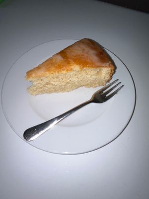 vegan lemon cake at Prinzess Emma in Bad Arolsen