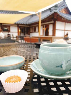 쌍화차 at Yeoncheon Hanok 연천한옥카페 in Gyeonggi-do