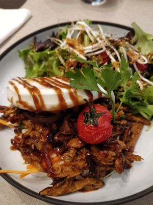 Nice dish at La Cafetière Fêlée in Antibes