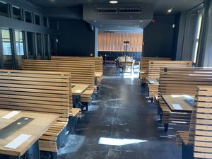 Upstairs   at Mozza in St Andrews