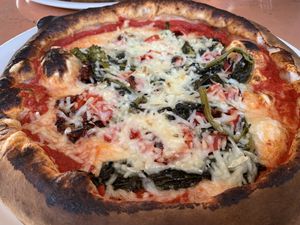 VG surprise   at Mozza in St Andrews