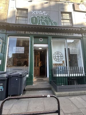   at Black Medicine Coffee Co in Edinburgh