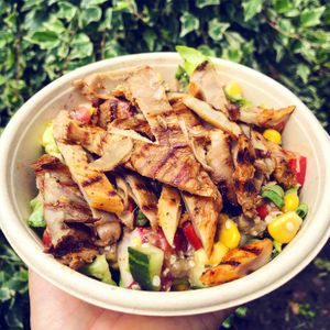 Sis salad at V Square Burger in Ramnicu Valcea